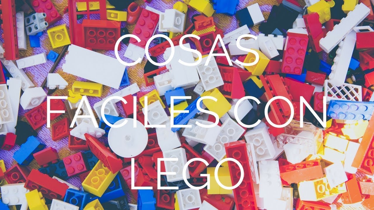 Como hacer cosas f&aacute;ciles de hacer con pocas piezas lego