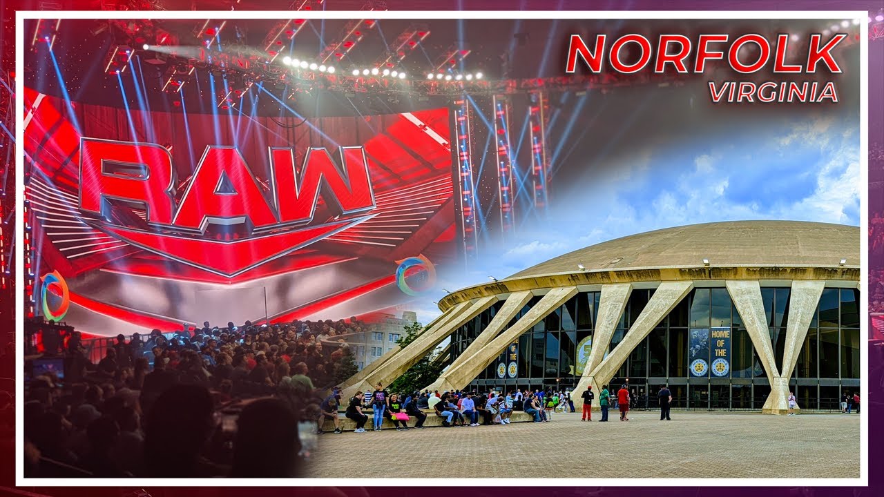 WWE RAW Entrances LIVE (Norfolk, VA) 5/16/22 | Cody Rhodes VS Seth Rollins