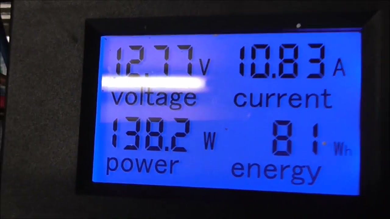 Elerix 70 Ah LifePo4 battery pack capacity test