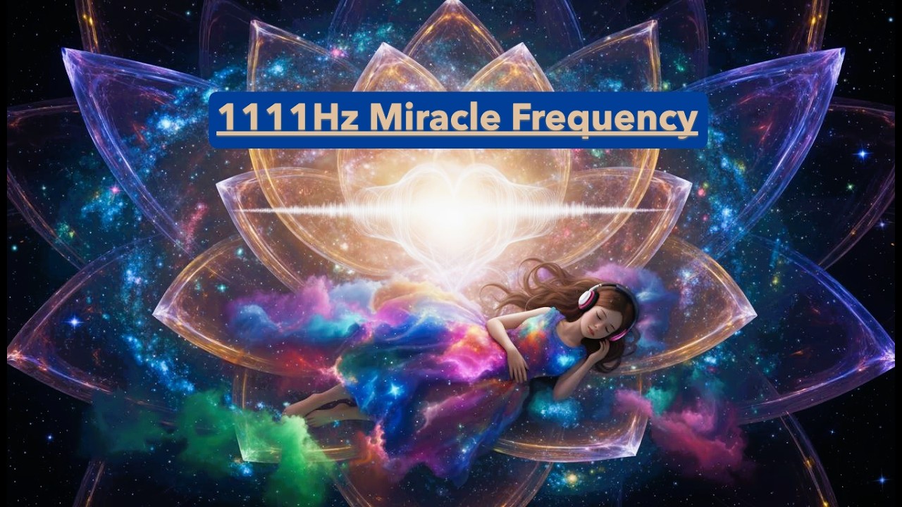 1111Hz | The Frequency of God - 963Hz + 528Hz + 432Hz | Deep Healing & Sleep)