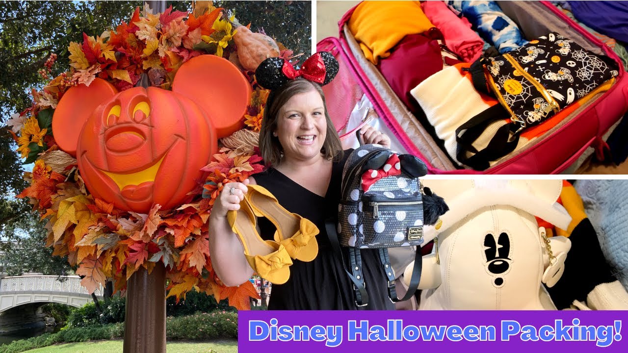 Packing for Halloween Disney Cruise & Mickey's Not So Scary Halloween Party