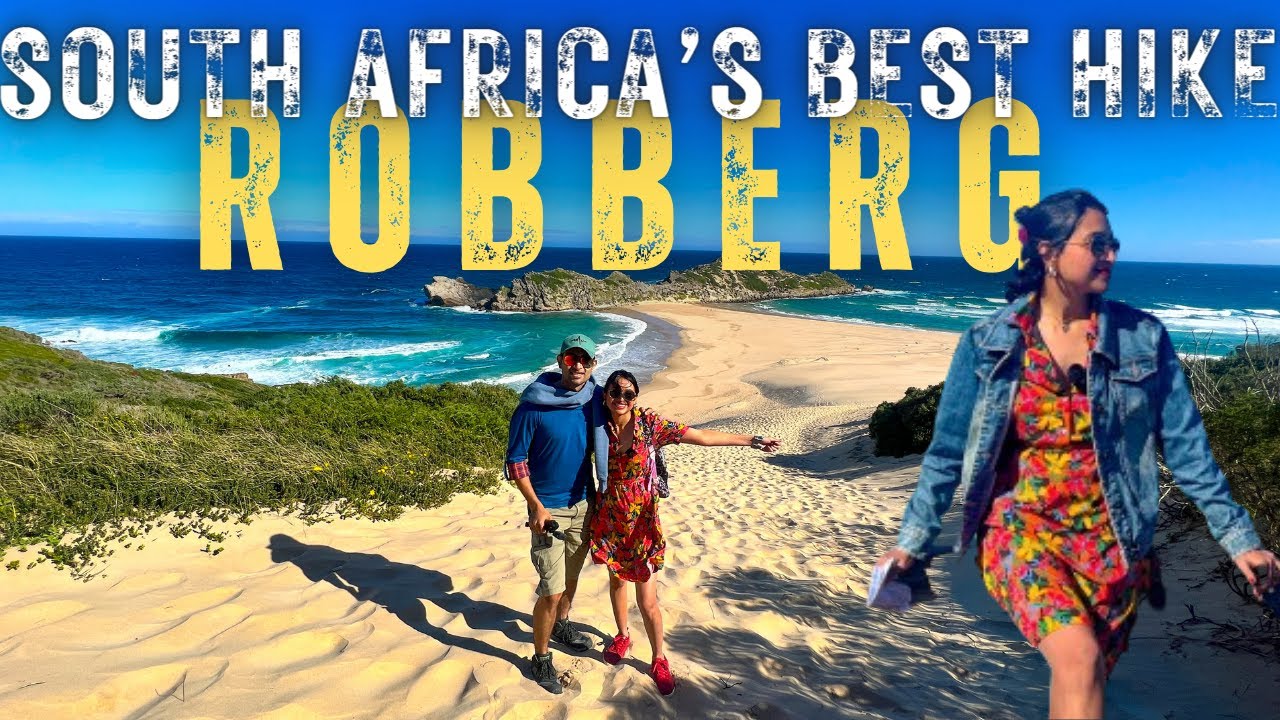 BEST HIKE on SOUTH AFRICA's Garden Route|Robberg hike vlog| Travel GUIDE from India | Safety tips
