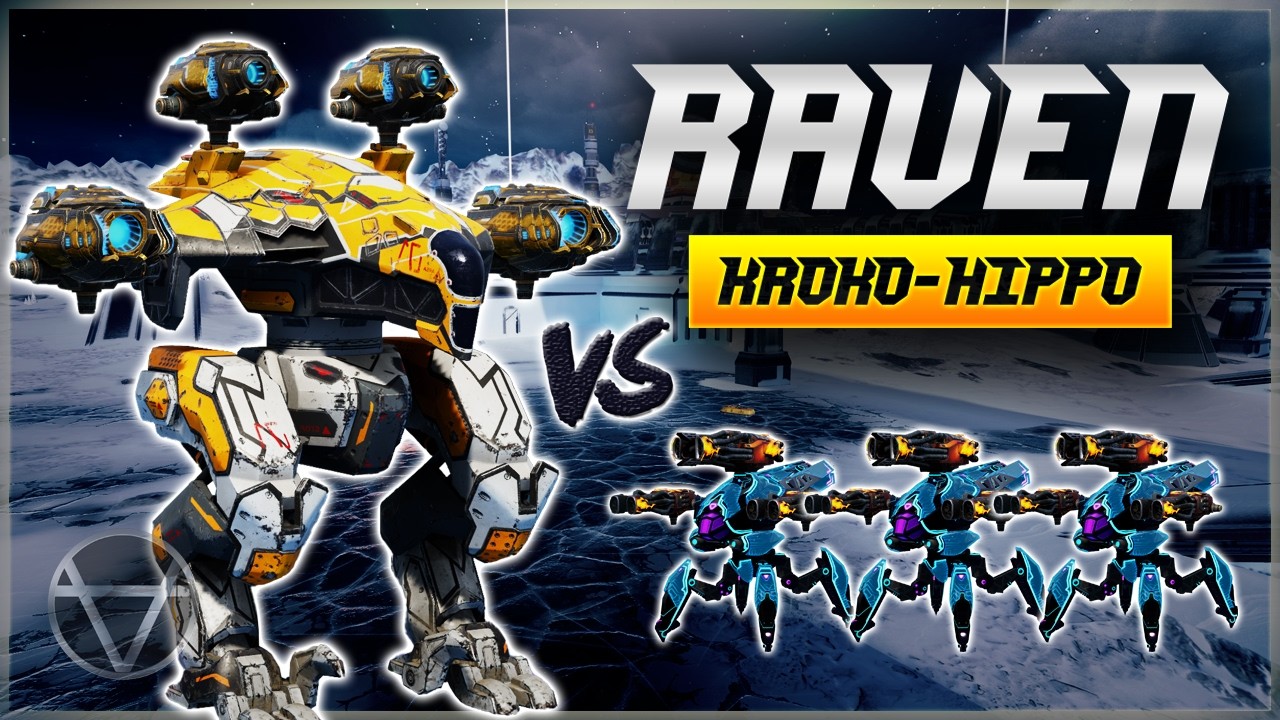 Raven VS Anaksors (One Shot Killing Them) &ndash; Mk3 Gameplay | War Robots
