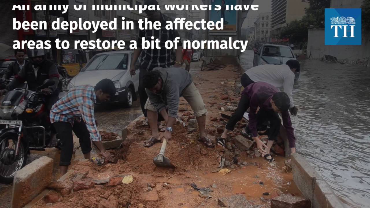 Hyderabad rains bring life to a standstill