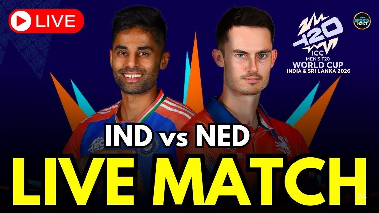 LIVE: India vs Netherlands T20 World Cup 2026 match | Ahmedabad | Playing 11 | Toss | SportsNext