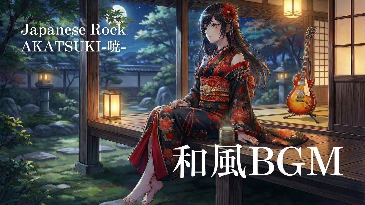 Heavy Japanese Rock BGM｜Shamisen-Driven Instrumental for Focus
