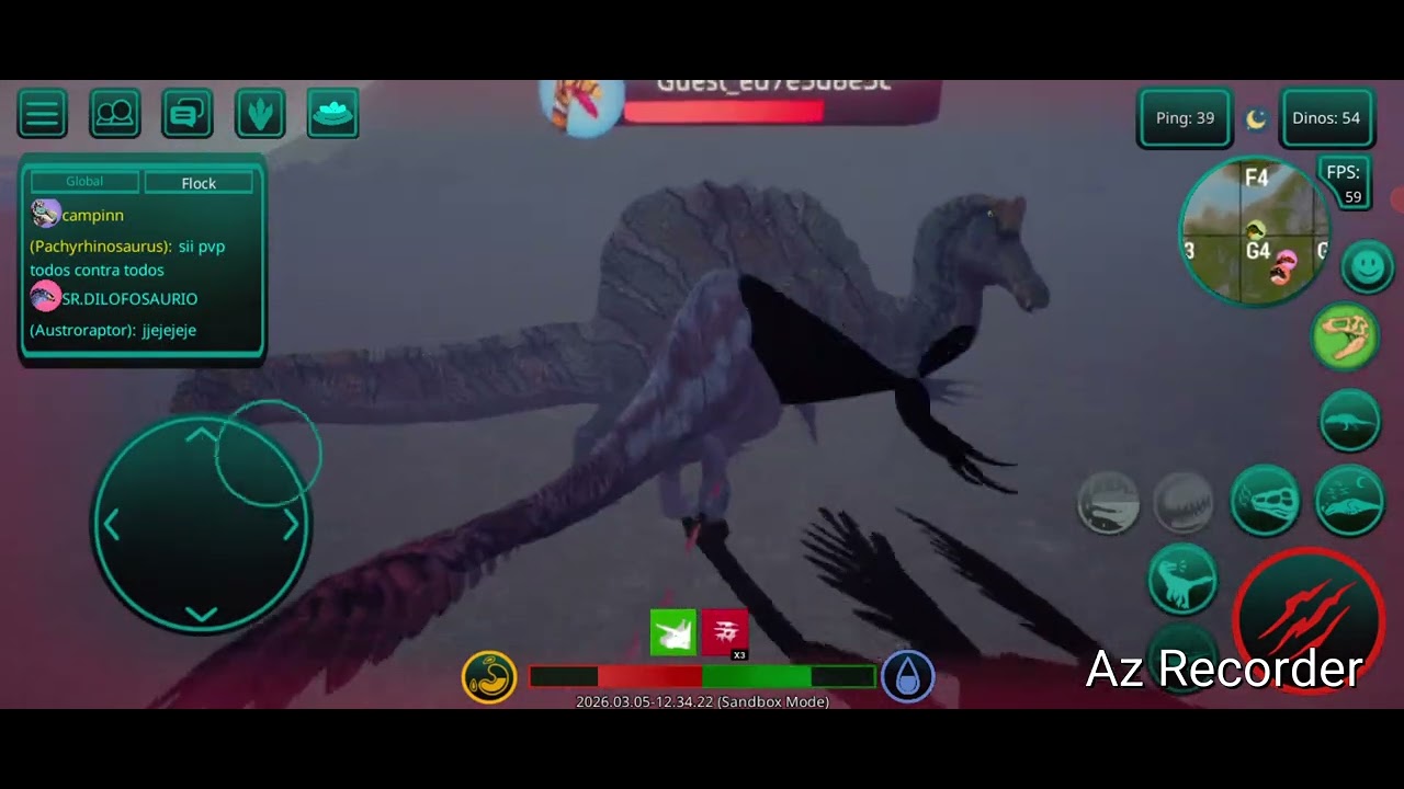 Duck vs spino 1v1 no kill 