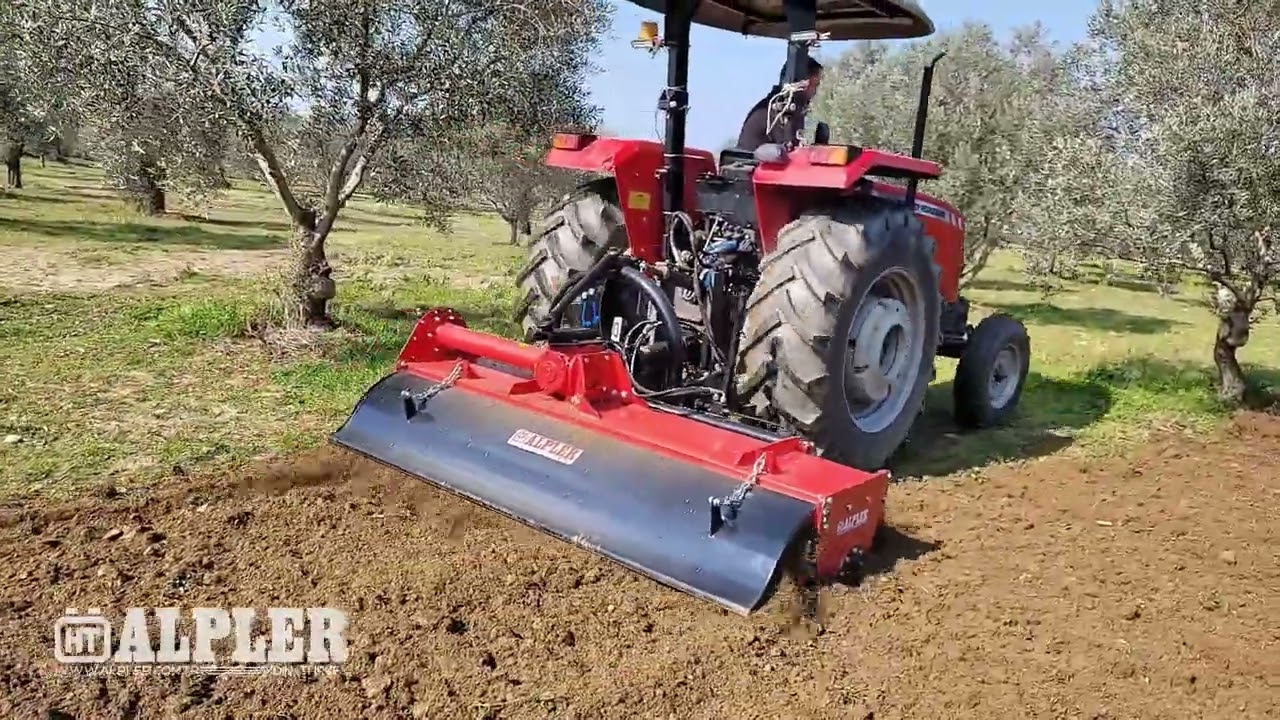 Alpler - Hidrolik Kaydırmalı Bahçe Tipi Yatay Rotovatör