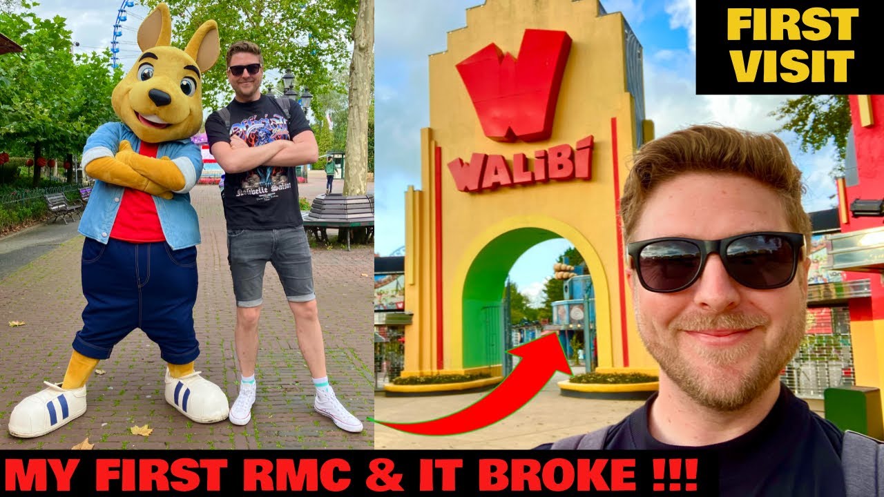 Walibi Holland FIRST EVER VISIT Vlog | My FIRST RMC & It BROKE!!!