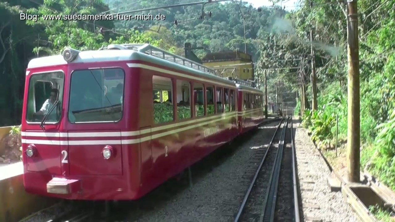 Freundschaftsreise Brasilien 2016 - 19 Trem do Corcovado