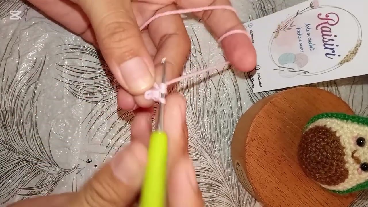 Como empezar un anillo mágico 🧶☺️/Ring Magic Crochet