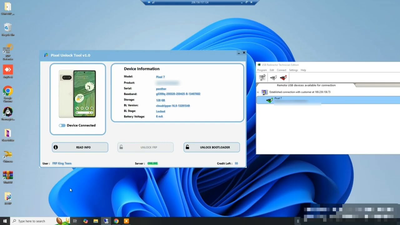 🚀Pixel Unlock Tool || Pixel Unlock Tool Account Registration & Buy Credits from FRP King Server✅️