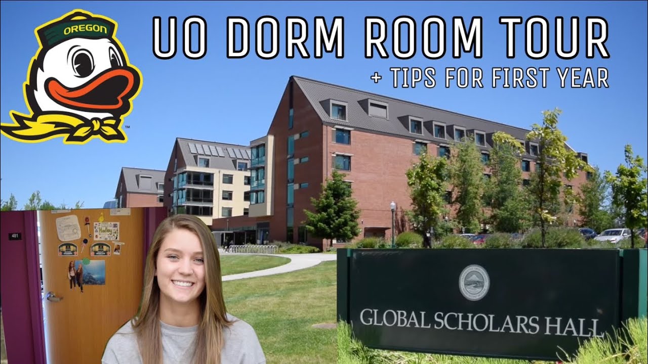 University of Oregon Dorm Room Tour | Global Scholars Hall