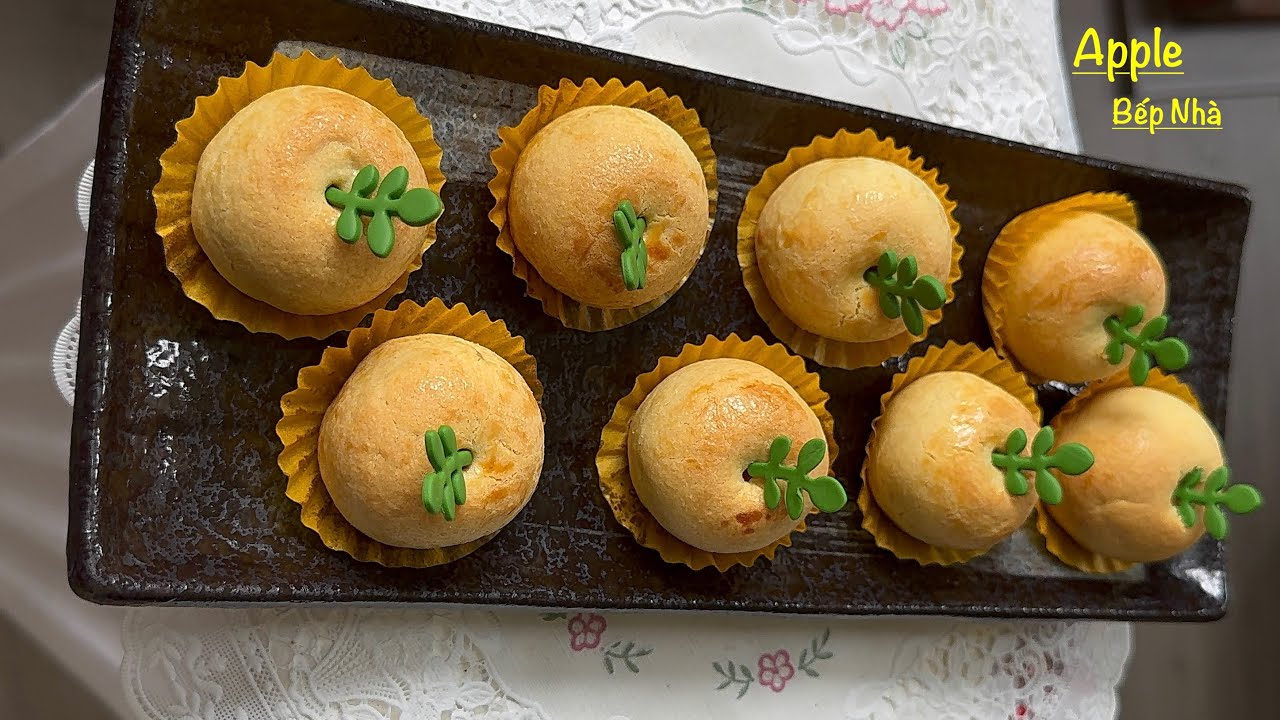 Apple Cookie - Một Món Bánh Ngon Miệng , Đẹp Mắt , Dễ Làm , Dễ Thành Công .