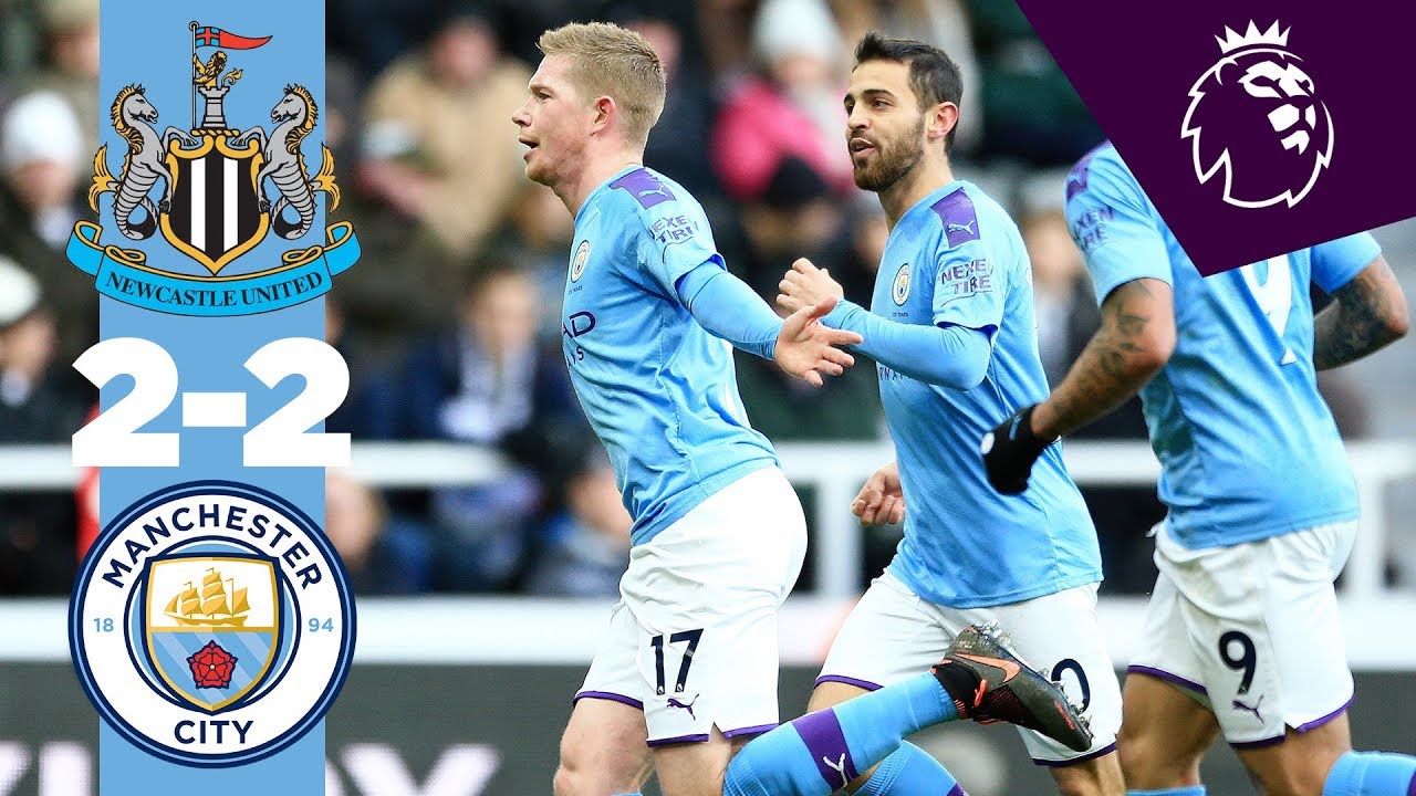 HIGHLIGHTS | NEWCASTLE 2-2 MAN CITY | DE BRUYNE & SHELVEY BELTERS