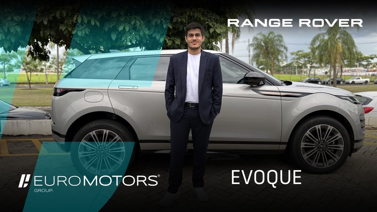 NOVO RANGE ROVER EVOQUE HSE 2024 - DETALHES INTERNOS E EXTERNOS | Euro Motors