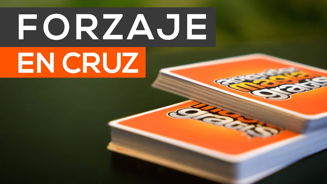 Como forzar una carta - Forzaje en cruz - Truco de magia revelado con cartas