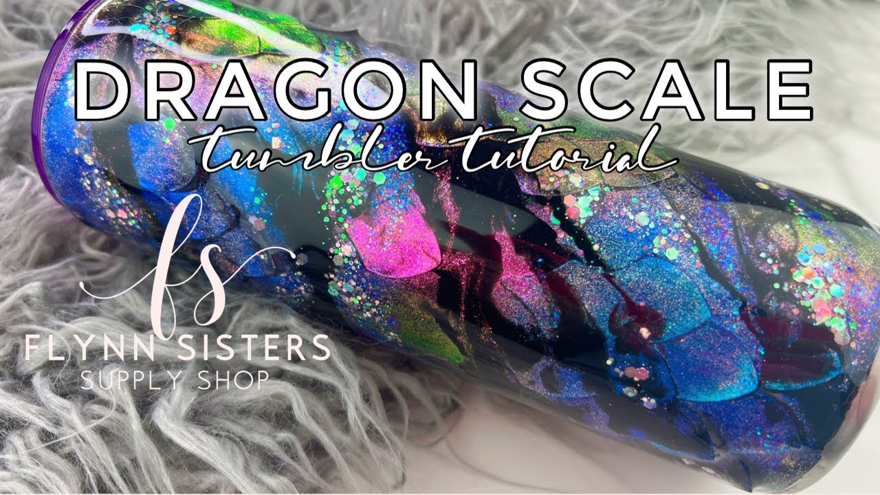 Dragon Scale Tumbler Tutorial