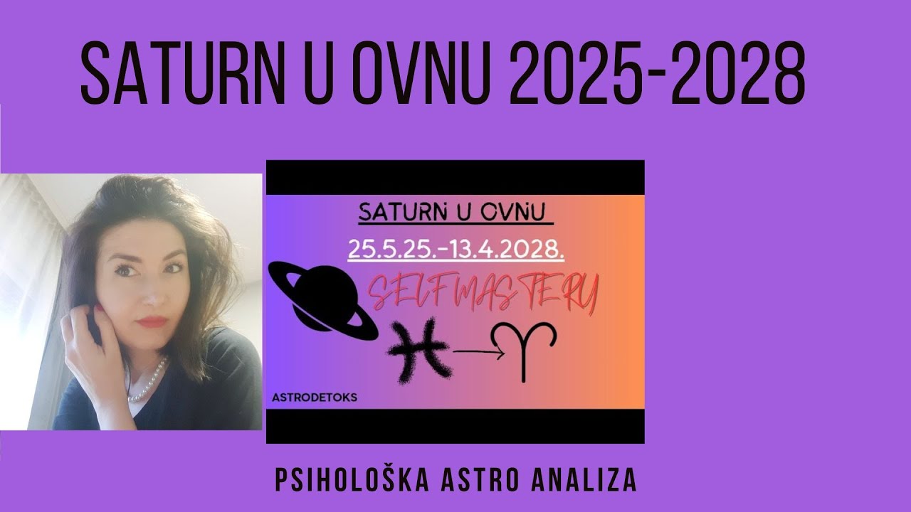 SELF MASTERY: Saturn u Ovnu do 13.4.28. psihološka astro analiza