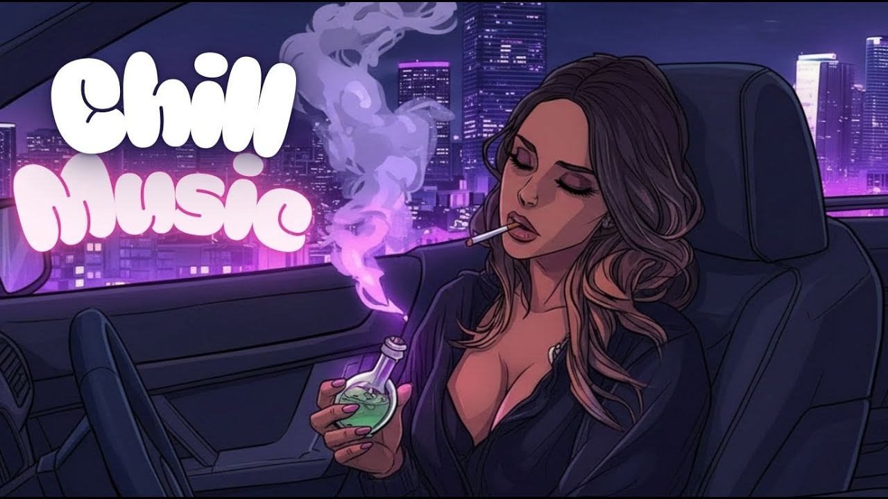 Up in Smoke Nights | Chill Rap Playlist • 420 Stoner Vibes • Relaxing Hip-Hop