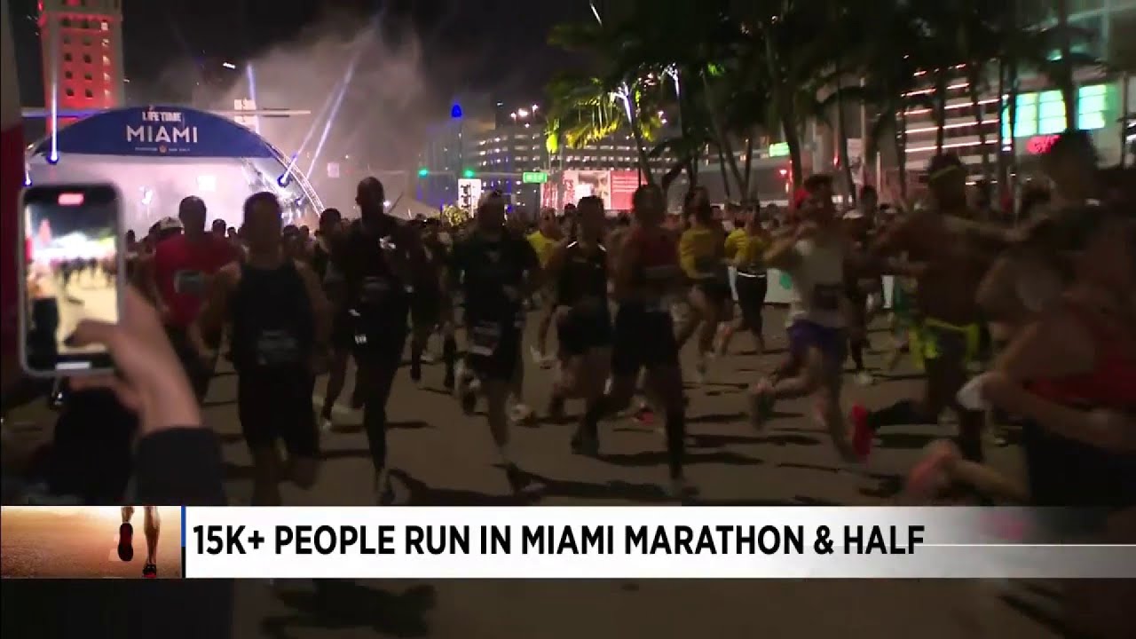 Miami Marathon draws thousands of runners to South Florida