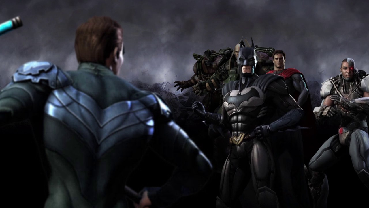 Injustice: Gods Among Us Ultimate Edition Fully Charged Battles Using Regime Nightwing