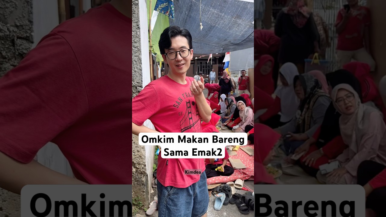 PERTAMA KALI OMKIM MAKAN BARENG SAMA EMAK-EMAK SEBANYAK INI.. SERU BGT