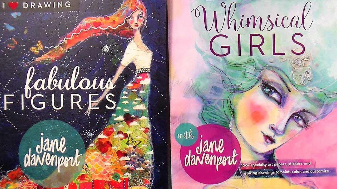 Review: Jane Davenport Fabulous Figures and Whimsical Girls Books!