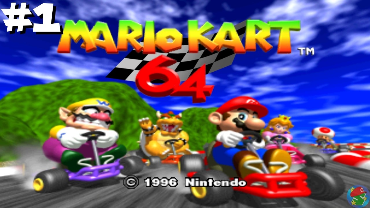 Let's Play Mario Kart 64 - Part 1