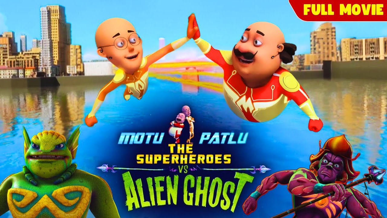 The Ghost trapped Motu&hellip; GAME ON! | Motu Patlu the Superheroes VS Alien Ghost