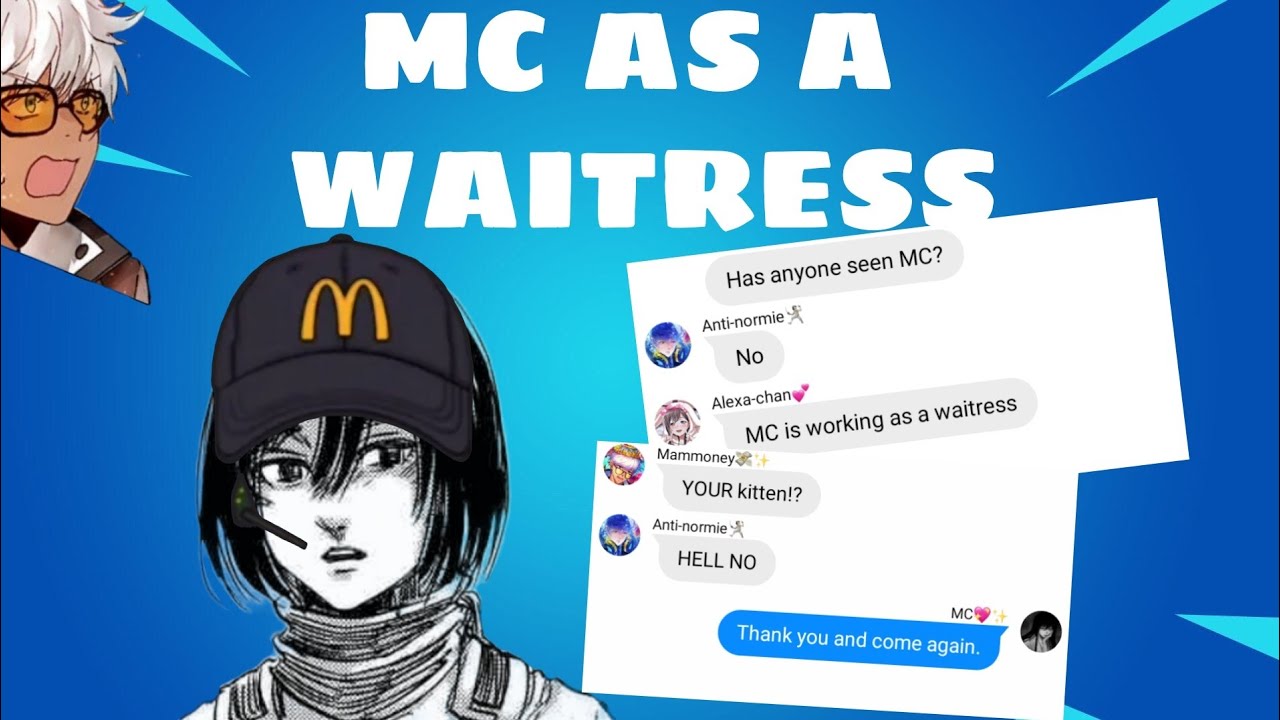 MC as a Waitress [Obey Me Texts]