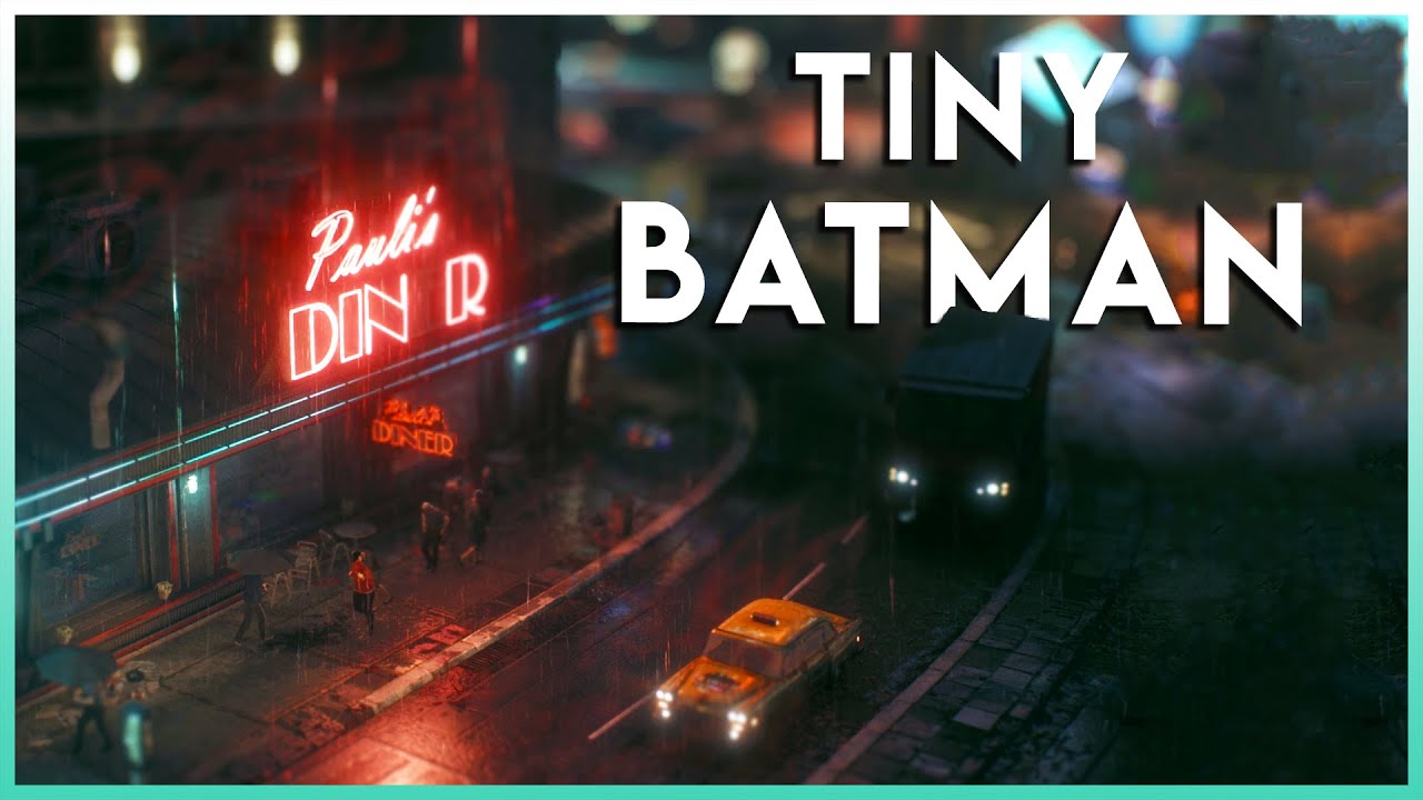 Tiny Batman Arkham Knight | Tilt Shift | Flurdeh