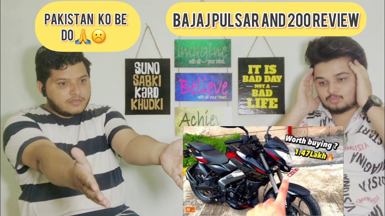 Indian log kitny lucky ha yAr ❤️😍Pakistani reaction on bajaj pulsar rs200 new model 2023 —