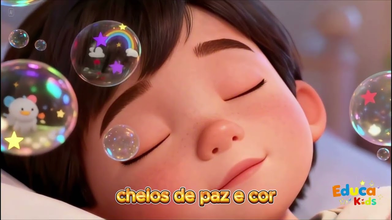 🌙 Boa Noite Estrelinha | Canção de Ninar Suave para Bebês Dormirem ⭐