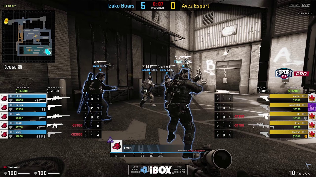 Яркий момент: (RU) Izako boars vs AVEZ |  Esport Tour Pro | by @zloba13