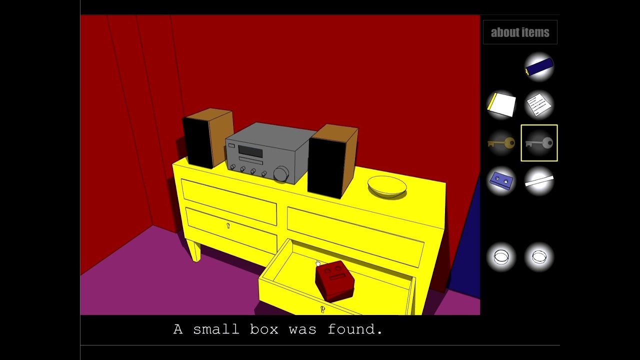 Crimson Room (Flash Game) - Playthrough