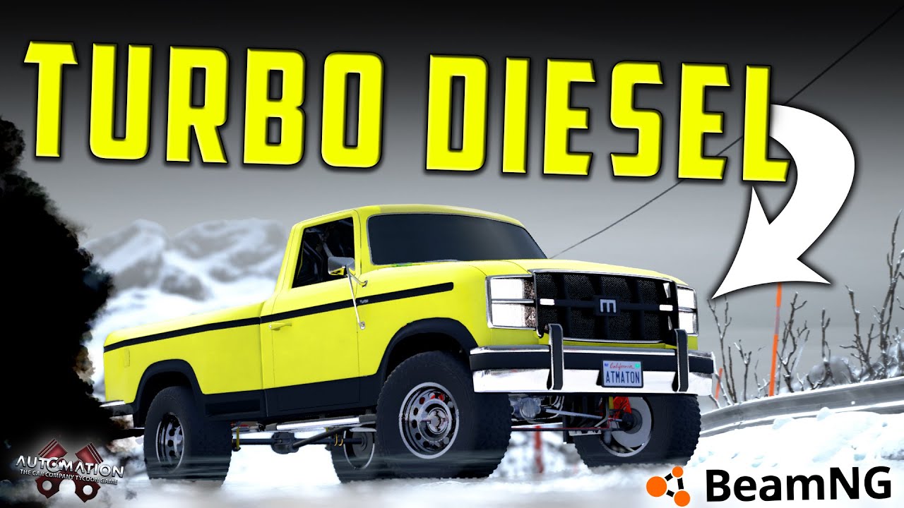 Создаём турбодизельный грузовик!? Автоматизация — BeamNG