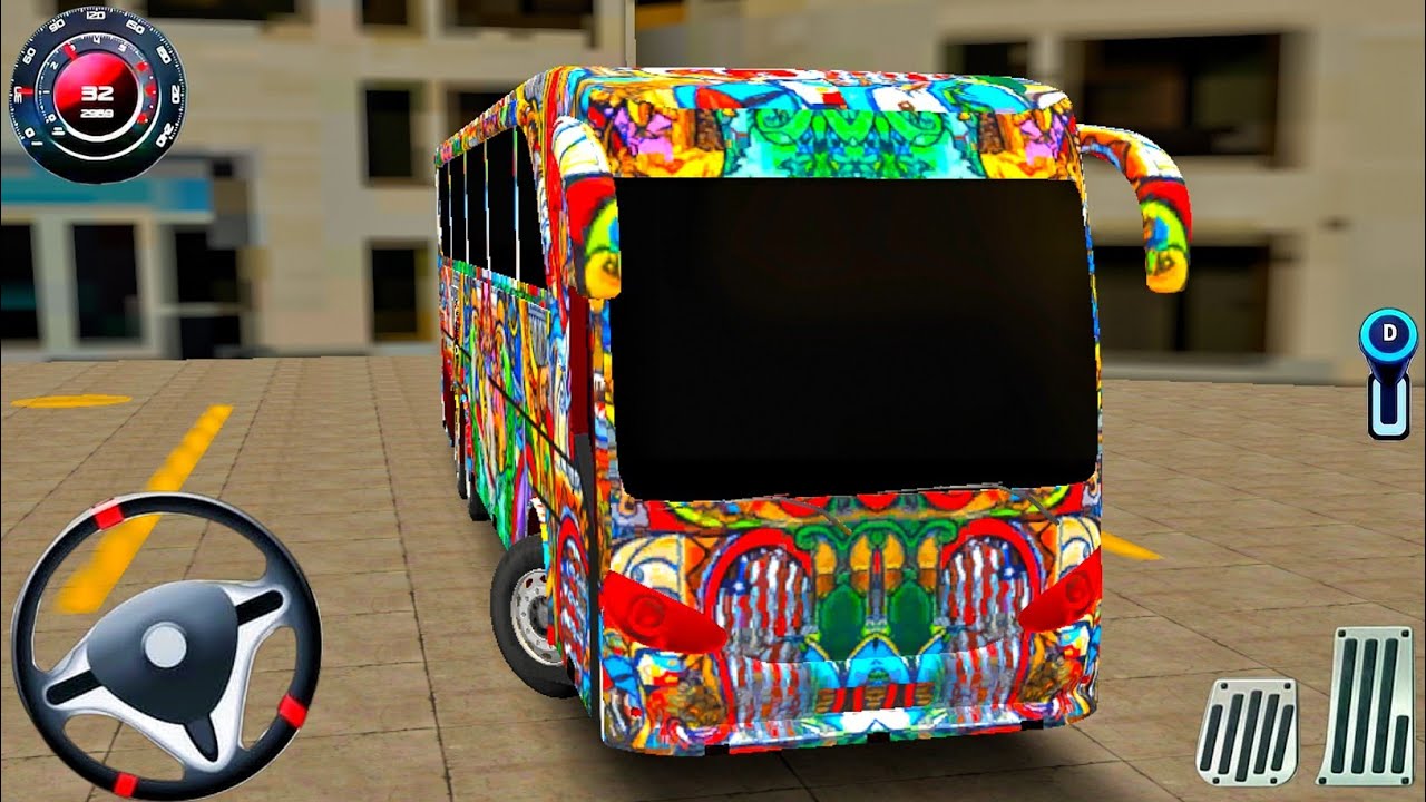 Public Transport Bus Driving 3D - City Coach Bus Simulator Game 2026 - Andriod Gameplay