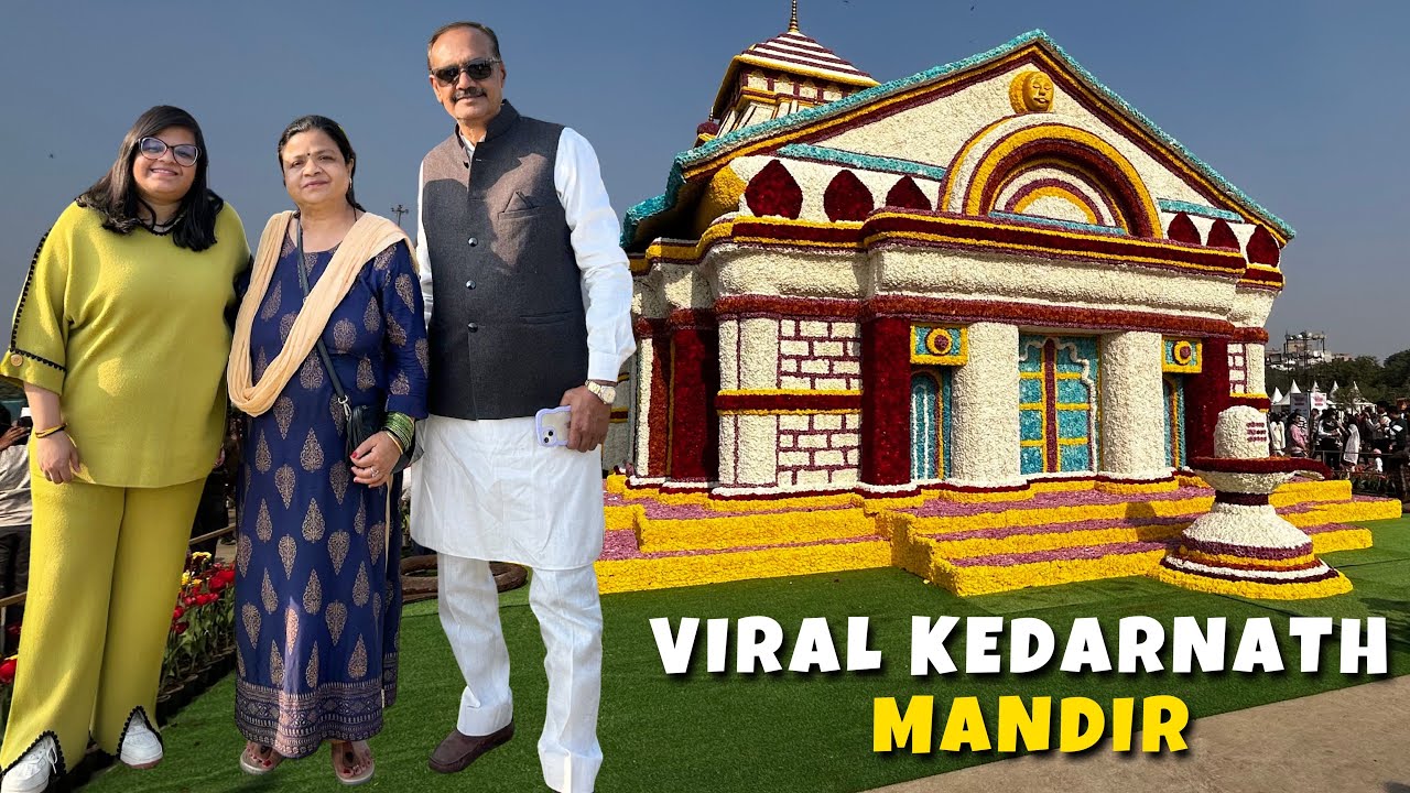 Viral Kedarnath Mandir - Flower Show | Reel V/S Reality 🤨