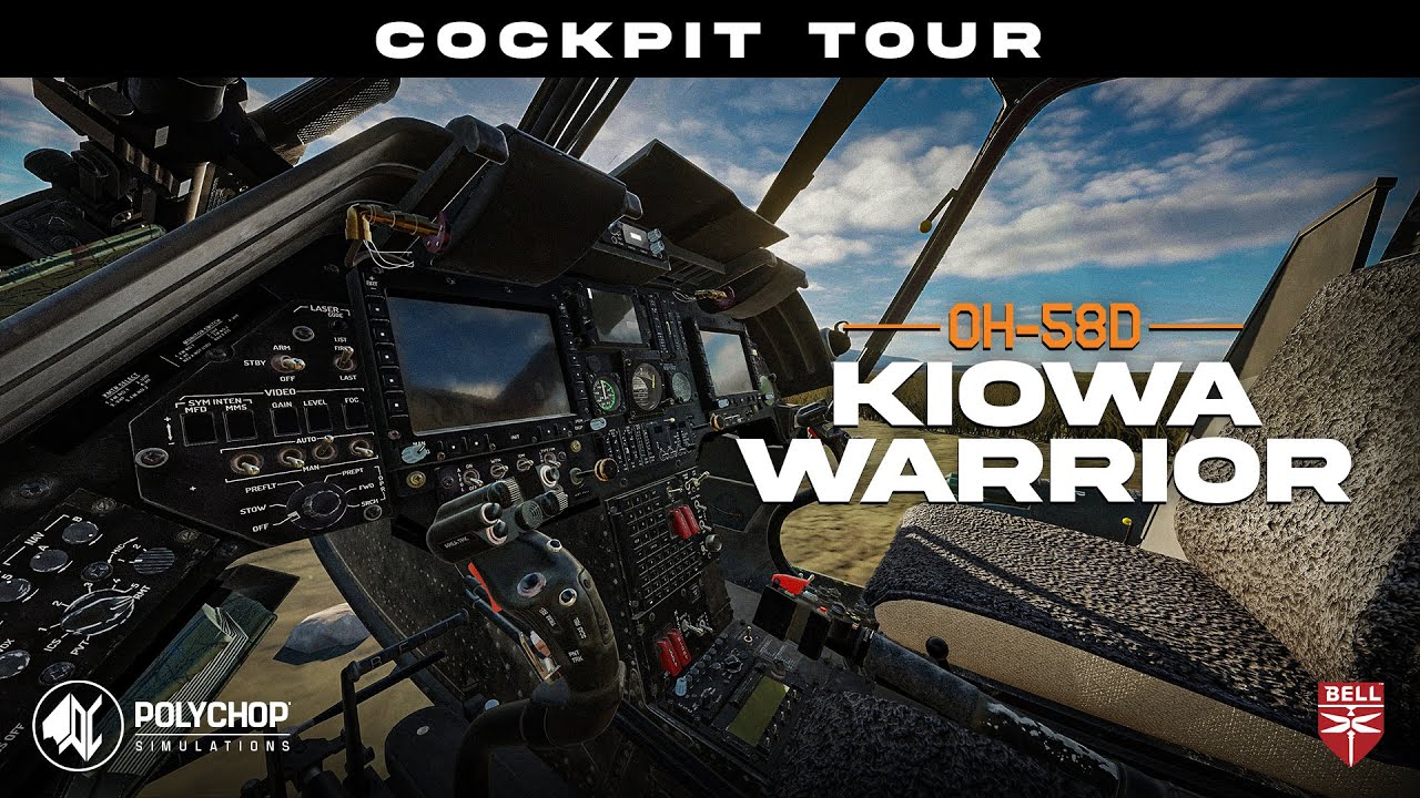 DCS: OH-58D Kiowa Warrior Cockpit