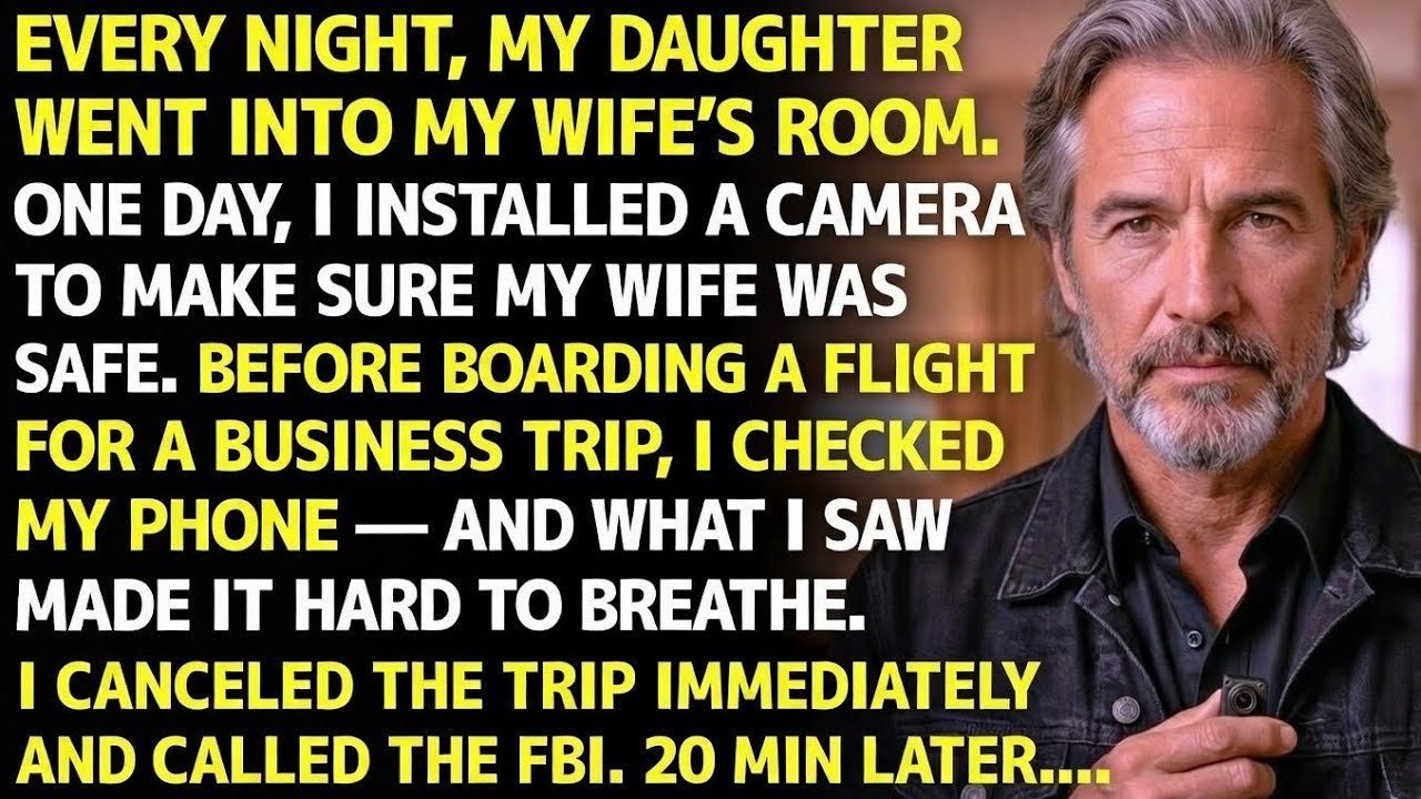 Every Night, My Daughter Entered My Wife’s Room — What I Saw on Camera Made Me Call the FB