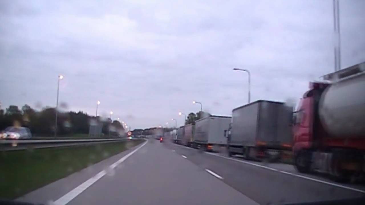 A1 truck queue at the Dutch-German border