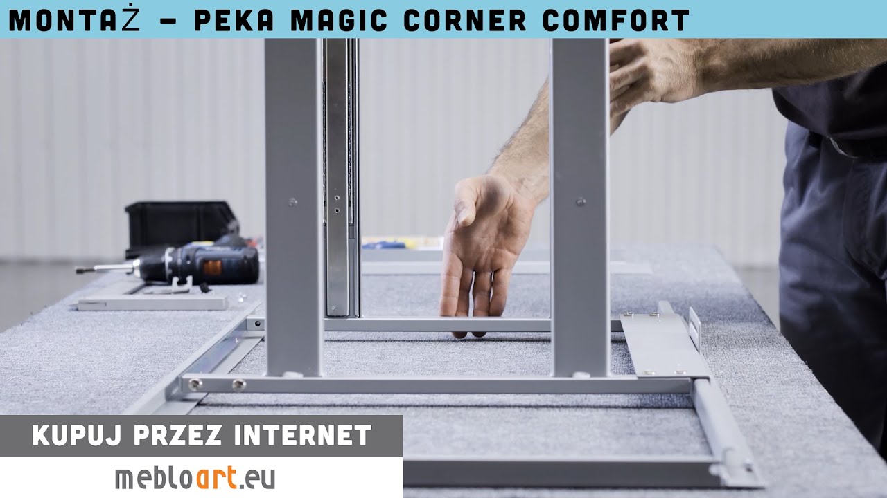 MONTAŻ - PEKA magic Corner Comfort, film szafka narożna, 05. 005.