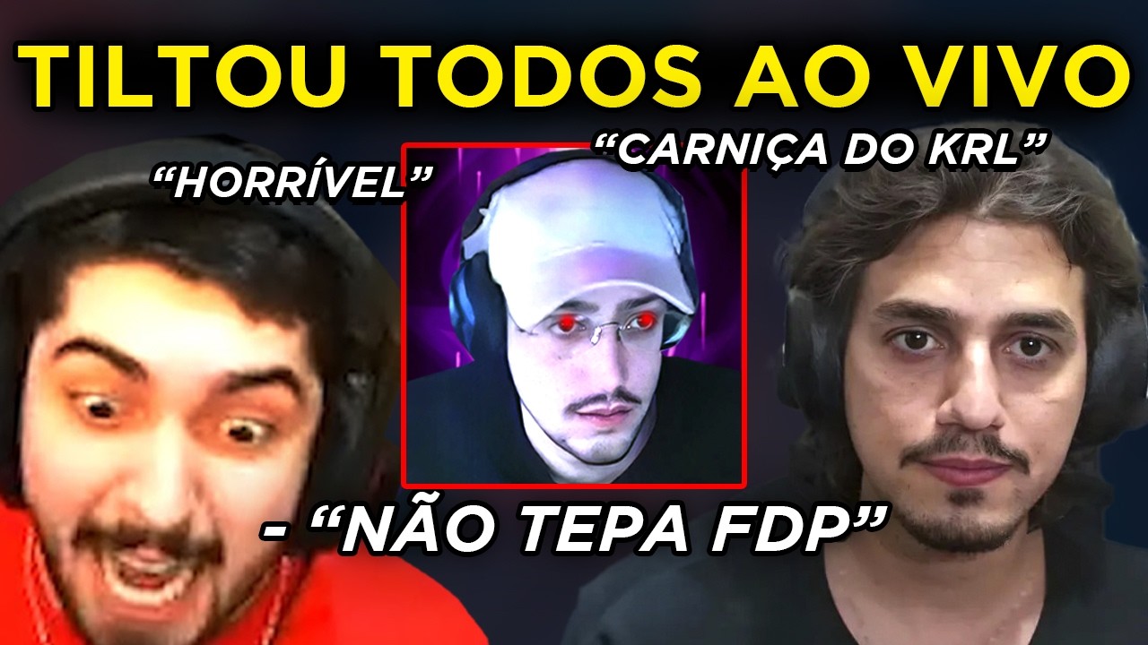 STREAMERS DECEPCIONADOS COM SURSKITY QUE DESTRUIU O TIME (AYEL, KENNZY, JUKES) - LEAGUE OF LEGENDS