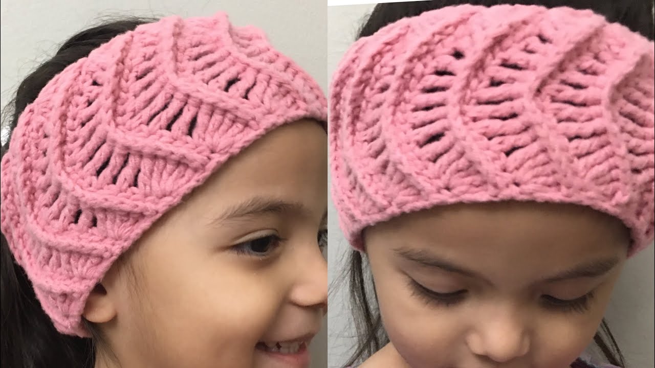 Como hacer diadema a crochet fácil y rápido!! Con puntos dobles altos 🥰