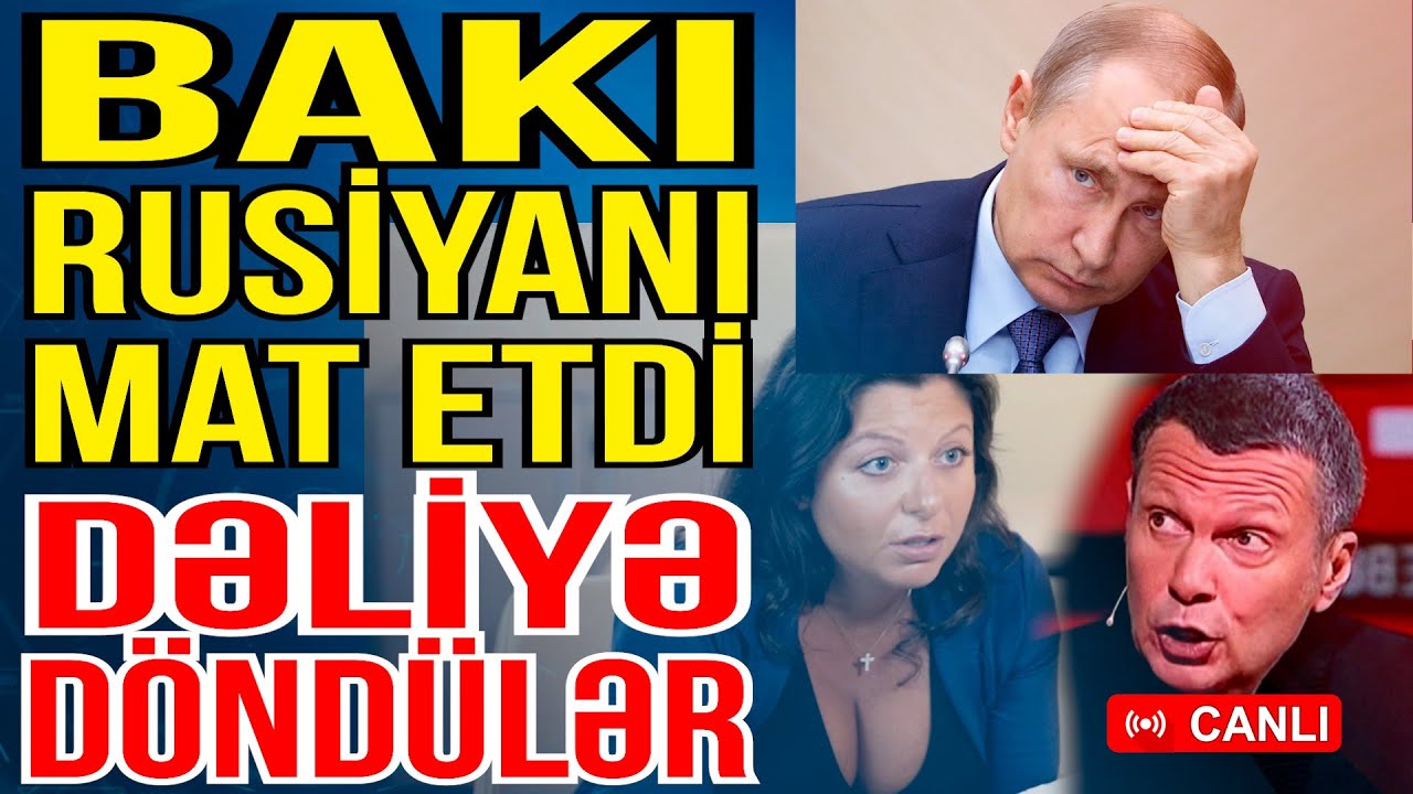 Bakı Kremlə yerini göstərdi - Rusiya dəliyə döndü - Gündəm Masada - Media Turk TV