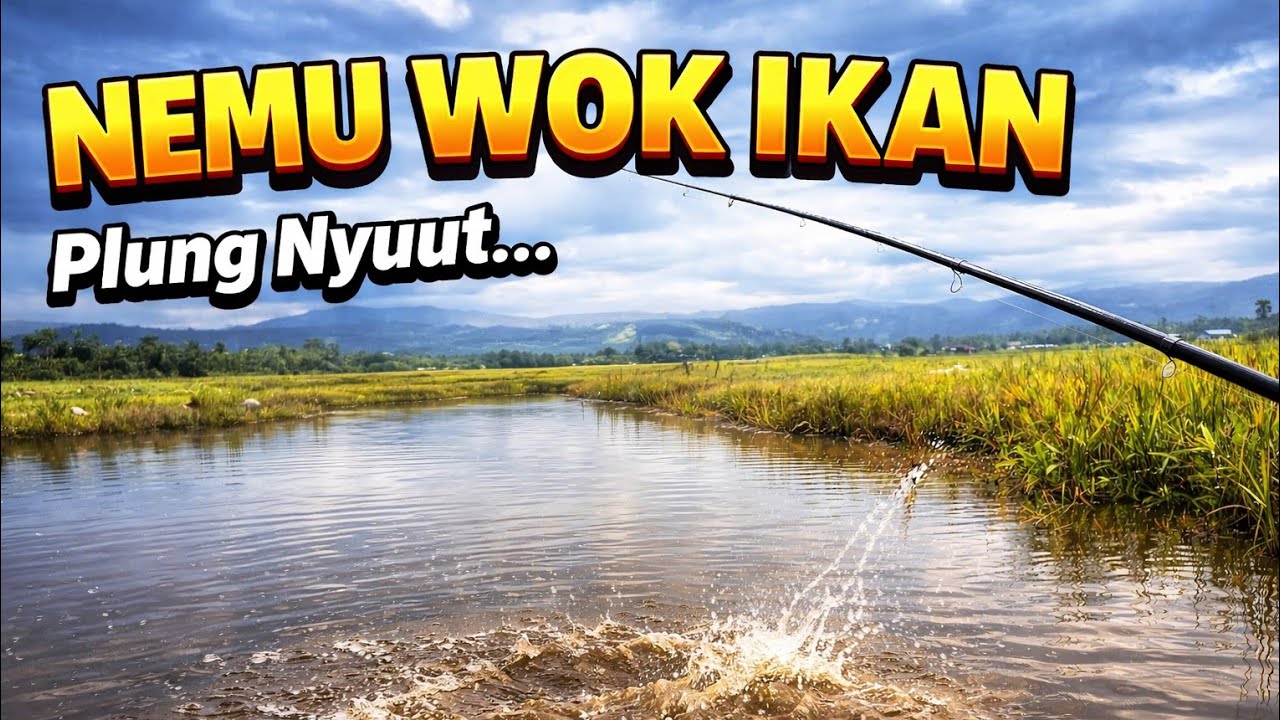 Nemu Wok Ikan di Glombyaran ‼️Mancing di Rawa Pening
