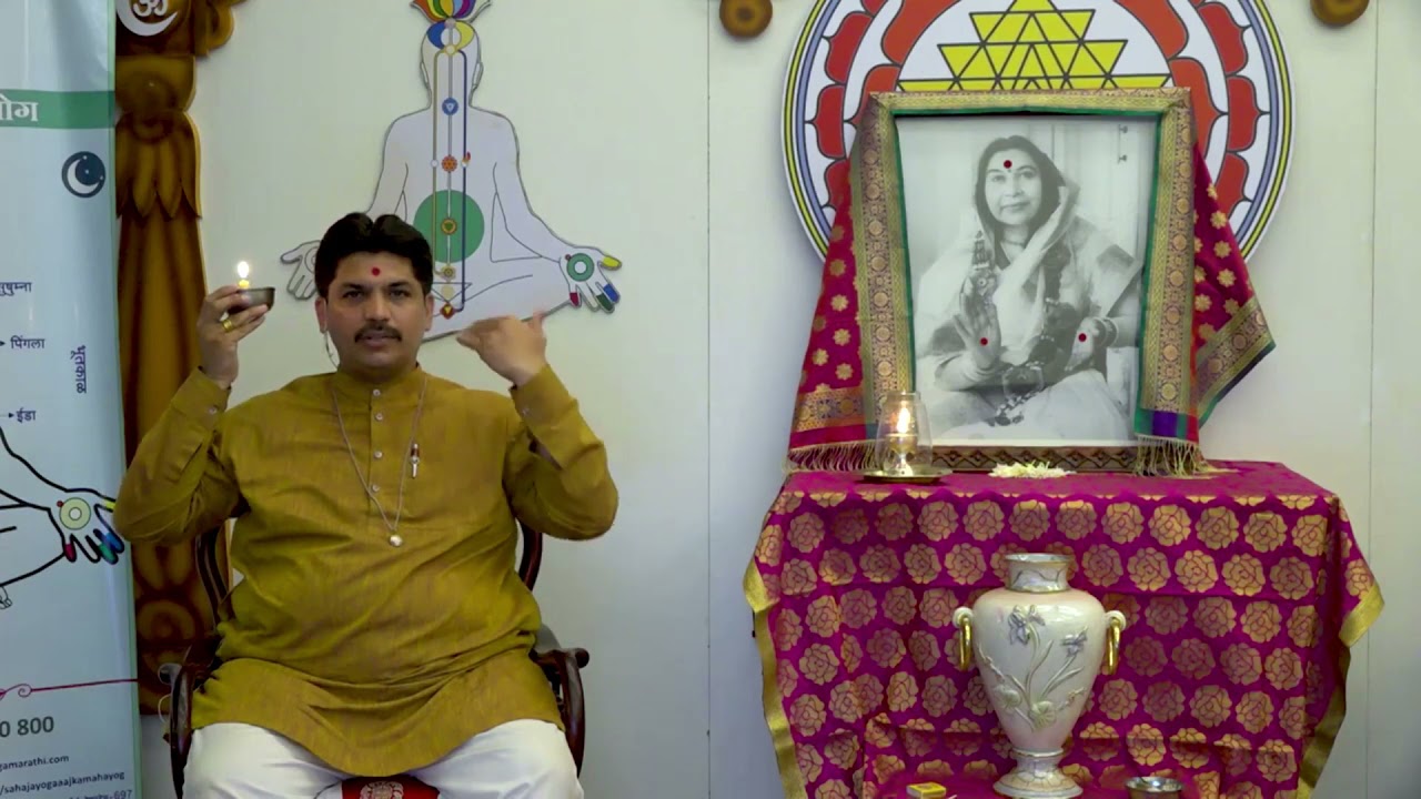 Sahaja Yoga Candle Treatment for Left Channel  - English