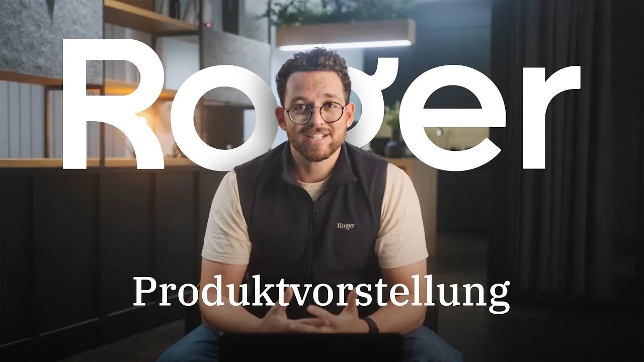 Produktvorstellung mit unserem Gr&uuml;nder |  Roger