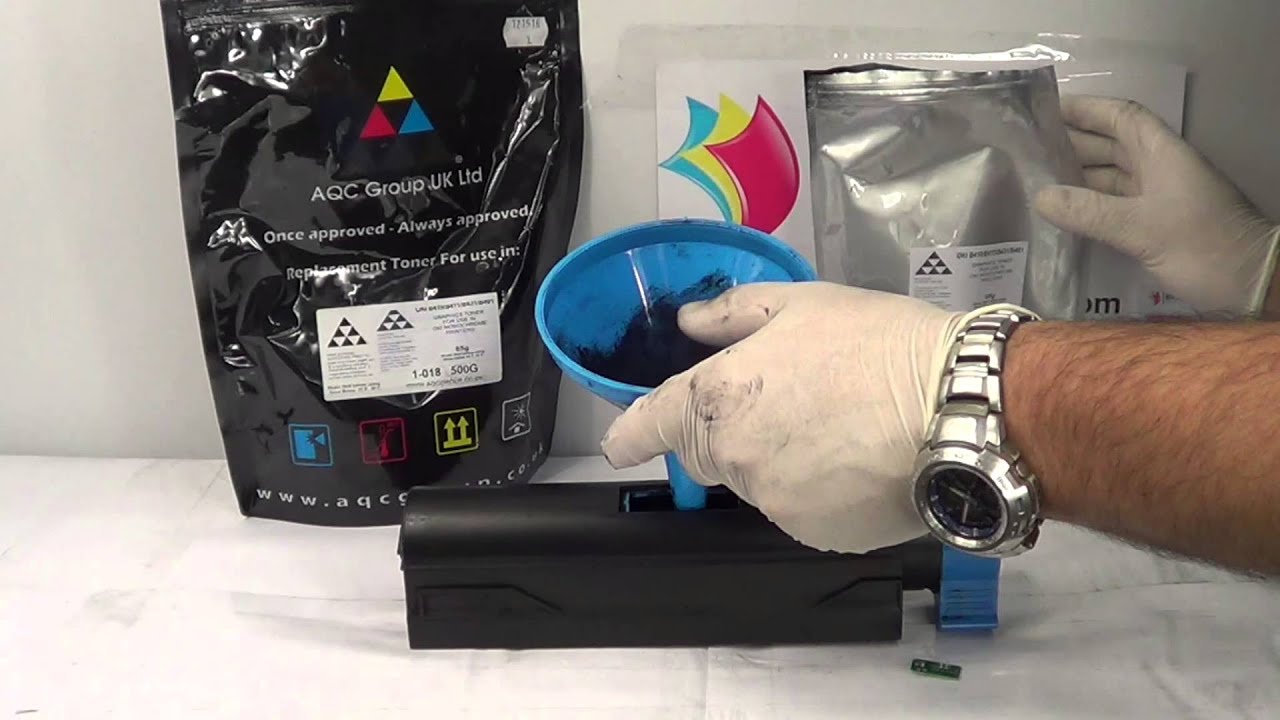 Como Recargar Resetear Cartuchos Oki B401 B411 B431 B431dn Mb491 Mb451 Mb441dn